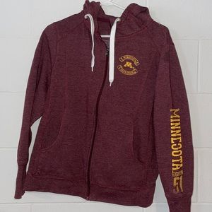Minnesota Gopher Zip Up hoodie